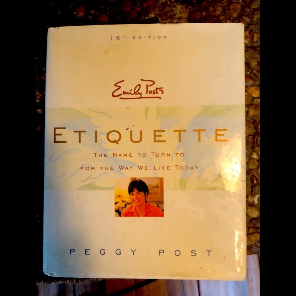 A book on Etiquette “a must have”If your kids need this!! It works.:?)
